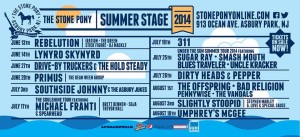 Summerstage 2014 Lineup
